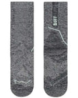 Buff DryFlx Crew Socks (Light Grey) long