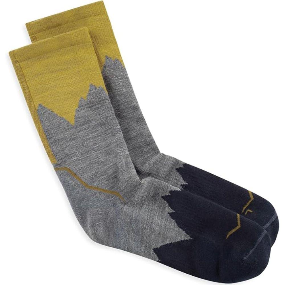 Buff LW Merino Wool Crew Socks (Grey)