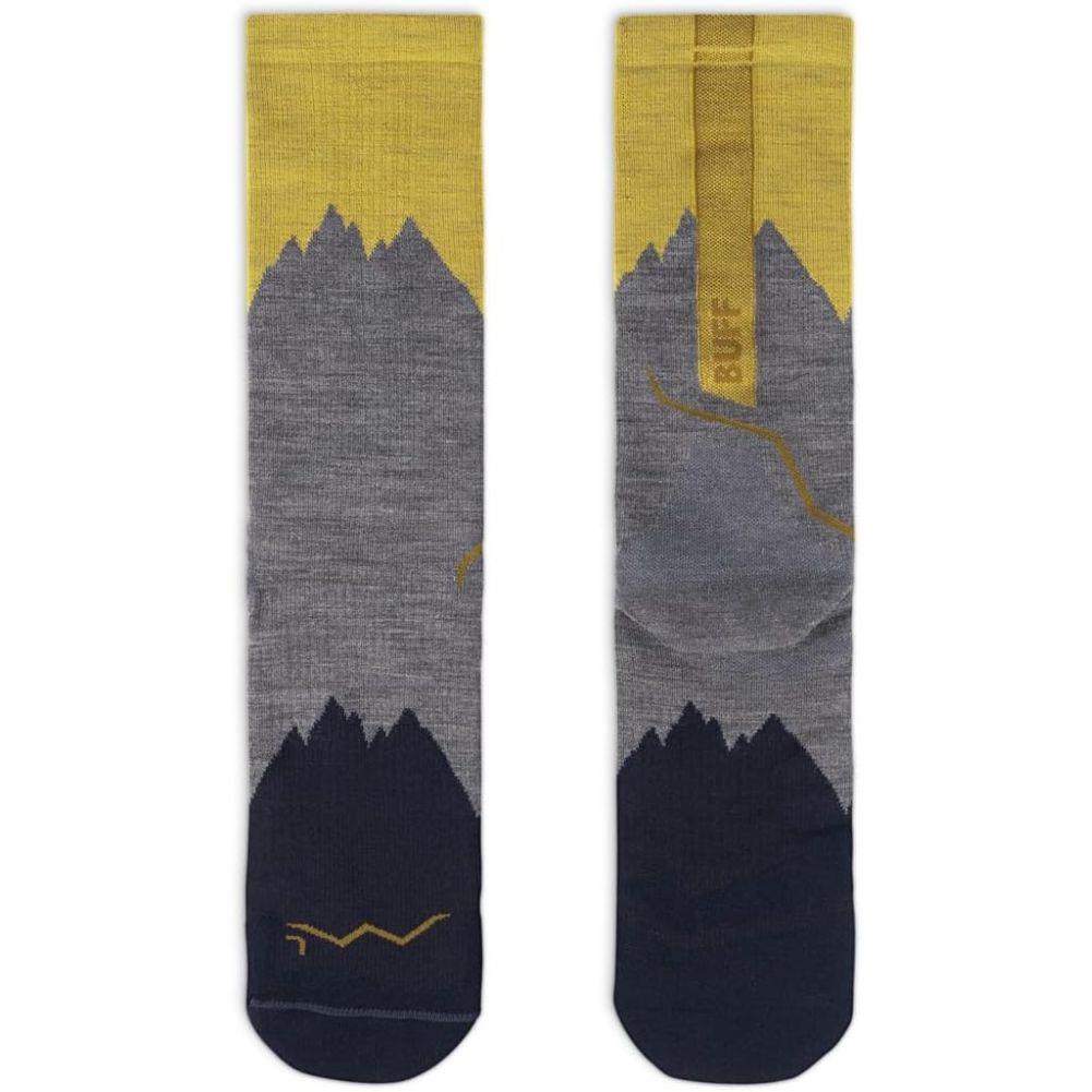 Buff LW Merino Wool Crew Socks (Grey)