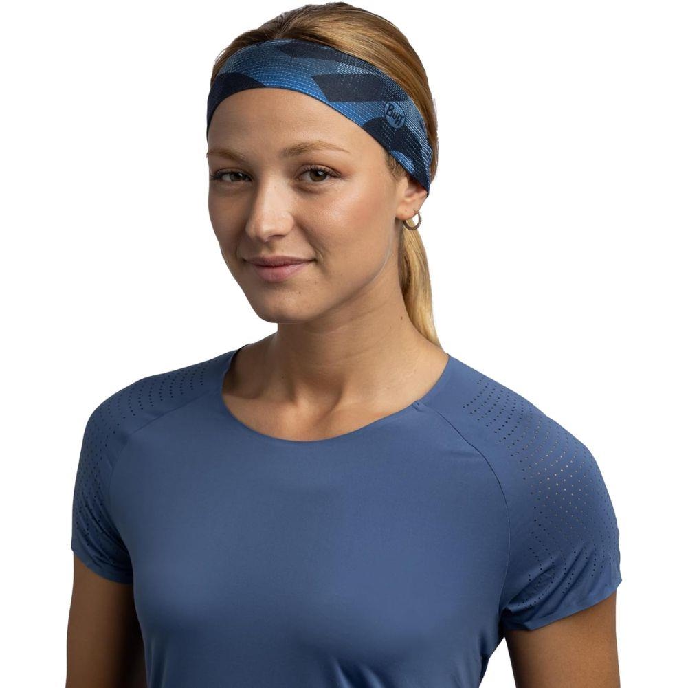 Buff CoolNet UV Slim Headband (Ahin Azure) head