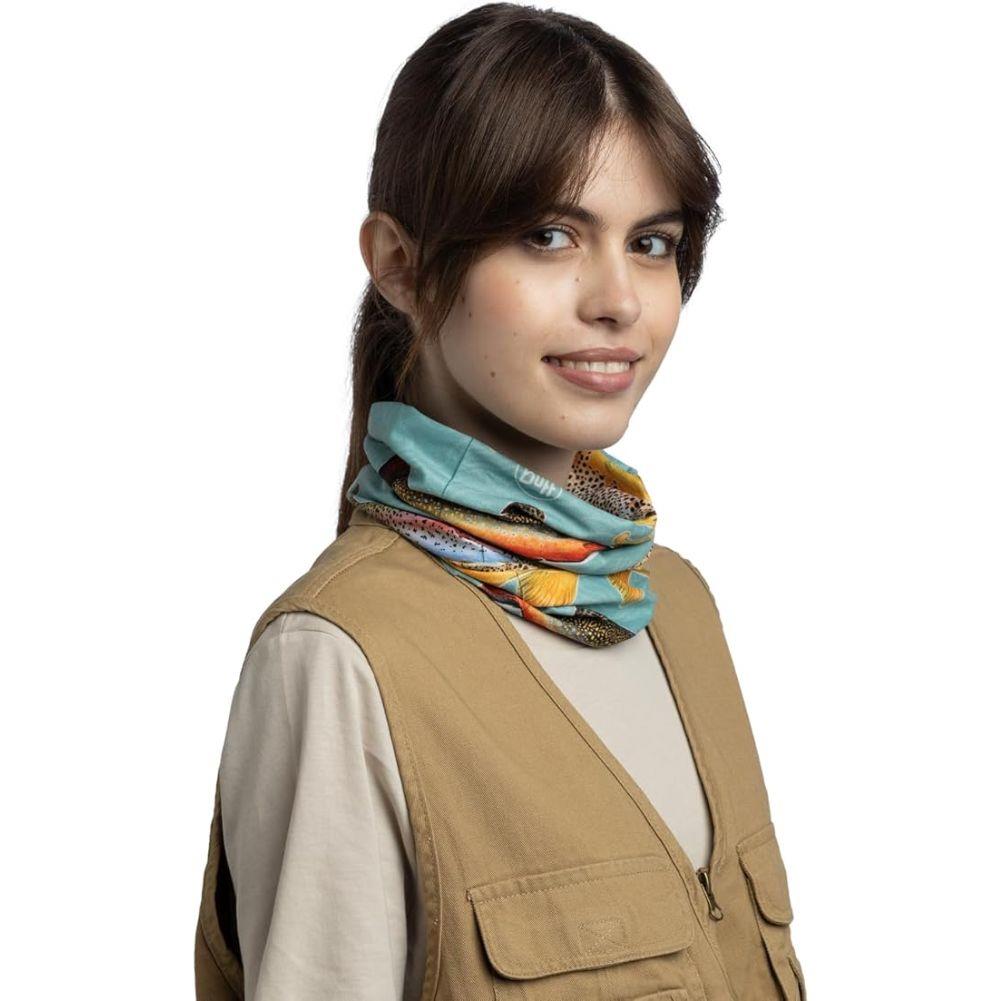 Buff CoolNet UV Neckwear Amadeo Bachar (Abachar Trout Multi)