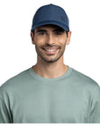Buff Summit Cap (Solid Night Blue) smile