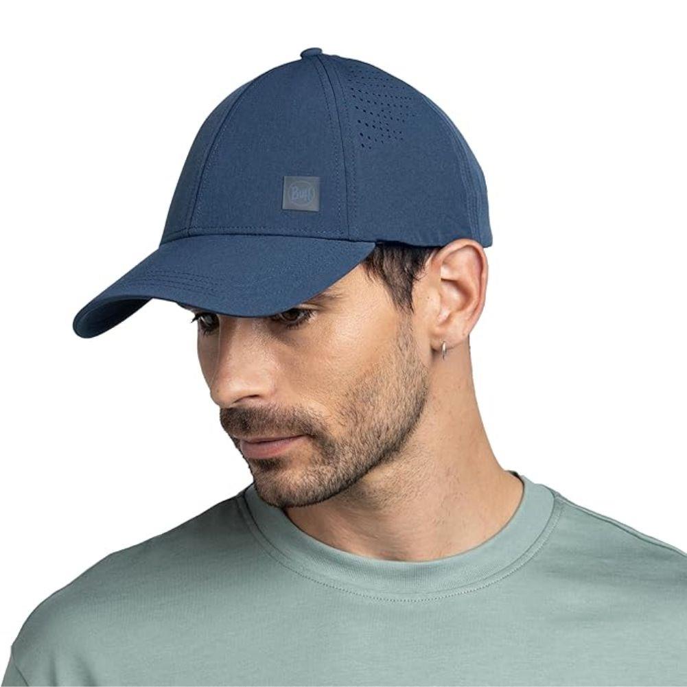 Buff Summit Cap (Solid Night Blue) angle