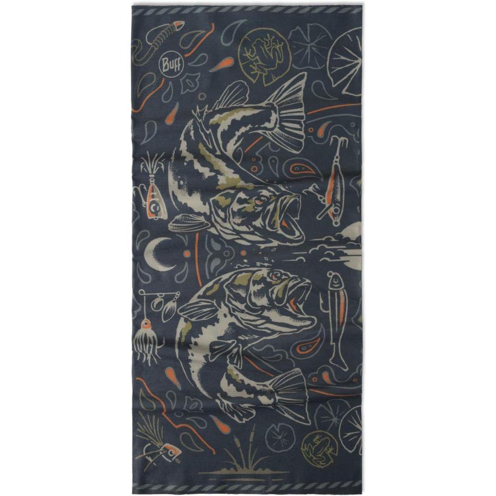 Buff CoolNet UV Neckwear (Largemouth Navy) flat