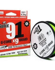 Sufix 91 Braided Fishing Line Chartreux 150m 0.148mm (7.2kg/16lb) (Neon Chartreuse)