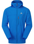 Mountain Equipment Men's Aerofoil Soft Shell Hooded Jacket (Atlantic Blue)