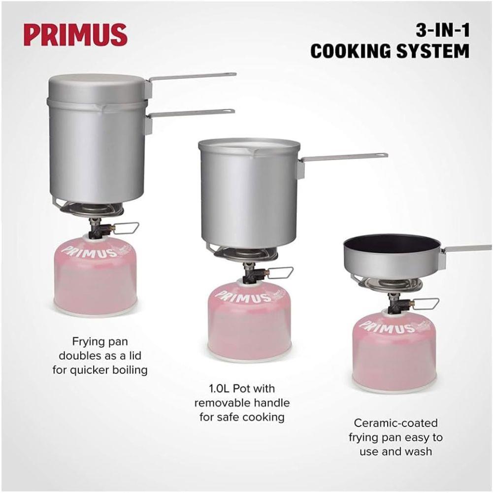 Primus Essential Trail Stove Kit sizes