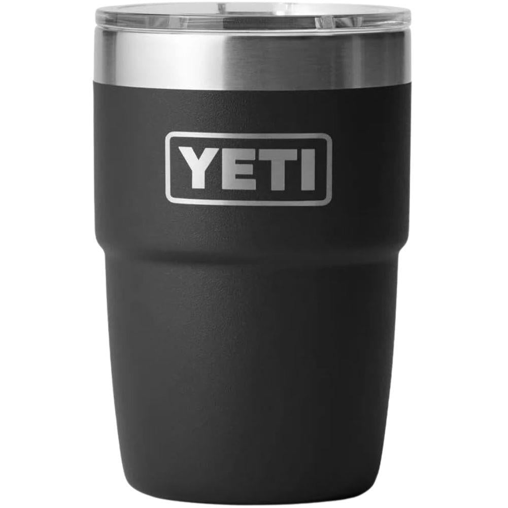 Yeti 8 oz (236 ml) Stackable Cup With DuraSip Ceramic Lining (Black)