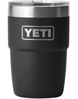 Yeti 8 oz (236 ml) Stackable Cup With DuraSip Ceramic Lining (Black)
