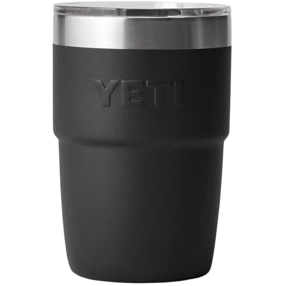 Yeti 8 oz (236 ml) Stackable Cup With DuraSip Ceramic Lining (Black) back