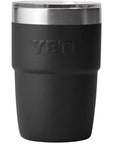 Yeti 8 oz (236 ml) Stackable Cup With DuraSip Ceramic Lining (Black) back