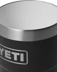 Yeti 8 oz (236 ml) Stackable Cup With DuraSip Ceramic Lining (Black) angle top