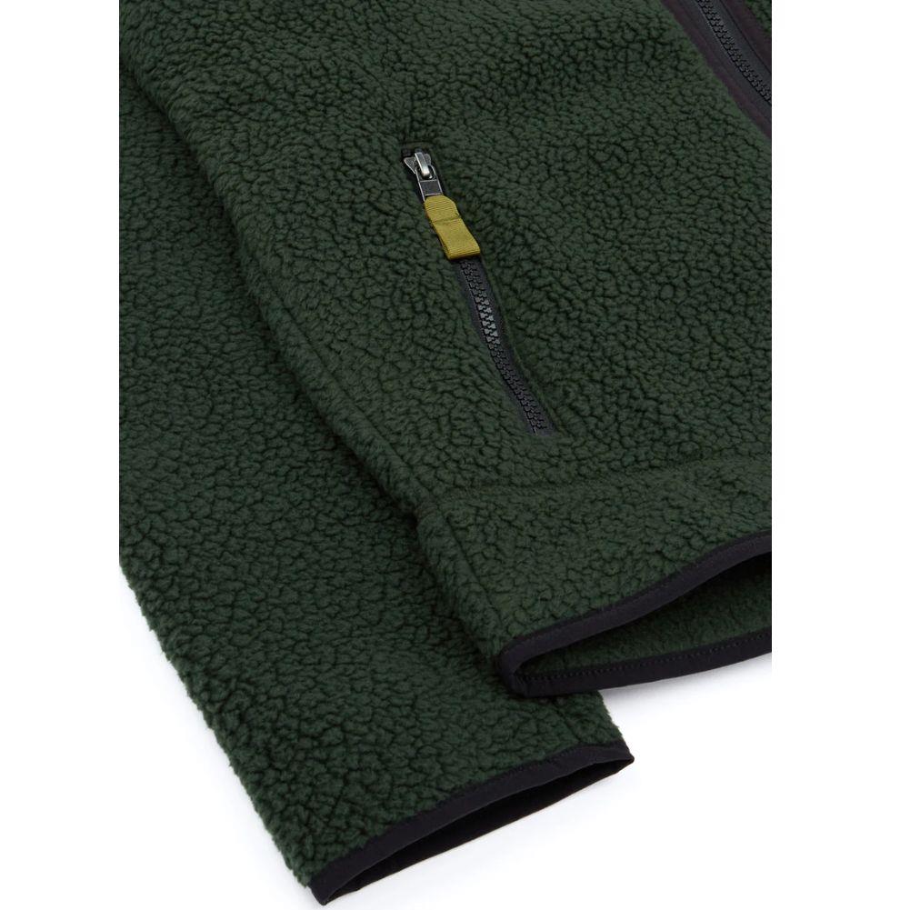Patagonia Men's Retro Pile Fleece Jacket (Old Growth Green) sleeve