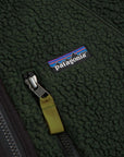 Patagonia Men's Retro Pile Fleece Jacket (Old Growth Green) logo