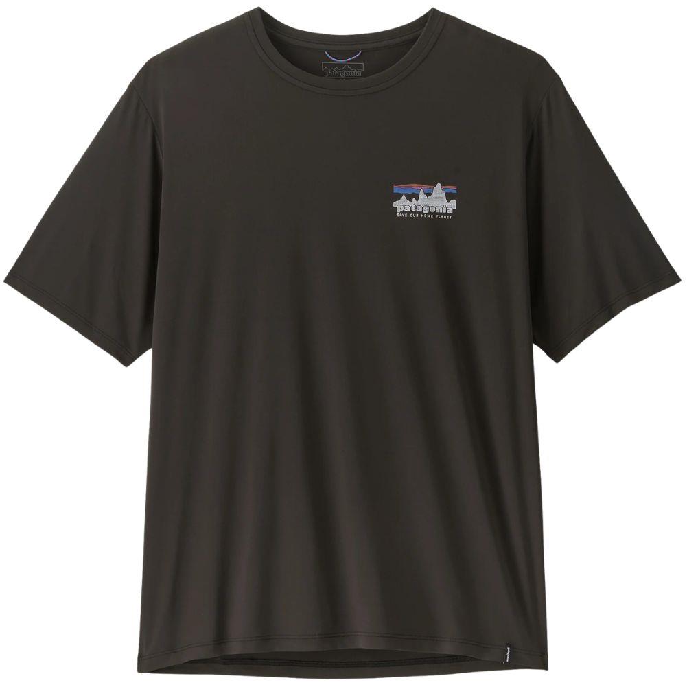 Patagonia Men's Capilene Cool Daily Shirt - '73 Skyline (Black)