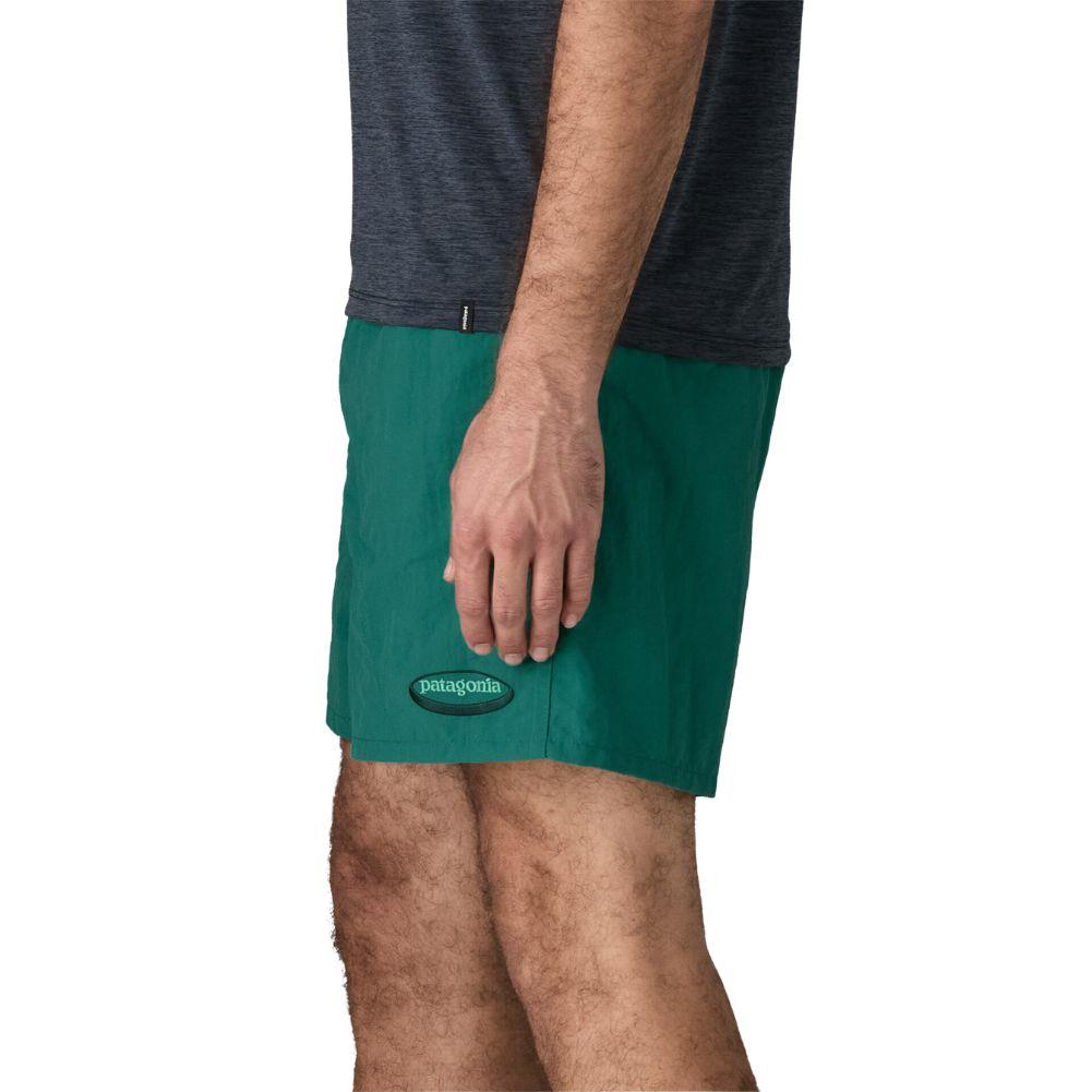 Patagonia Men's Baggies Shorts - 5" ('95 Oval Logo: Gem Green) side