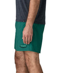 Patagonia Men's Baggies Shorts - 5" ('95 Oval Logo: Gem Green) side