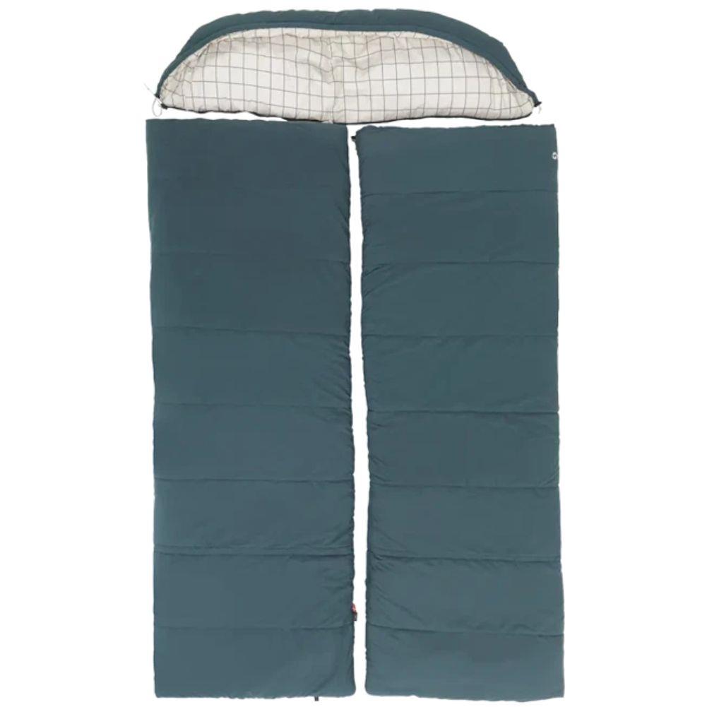Outwell Camper Lux Double Sleeping Bag (Blue) lpit