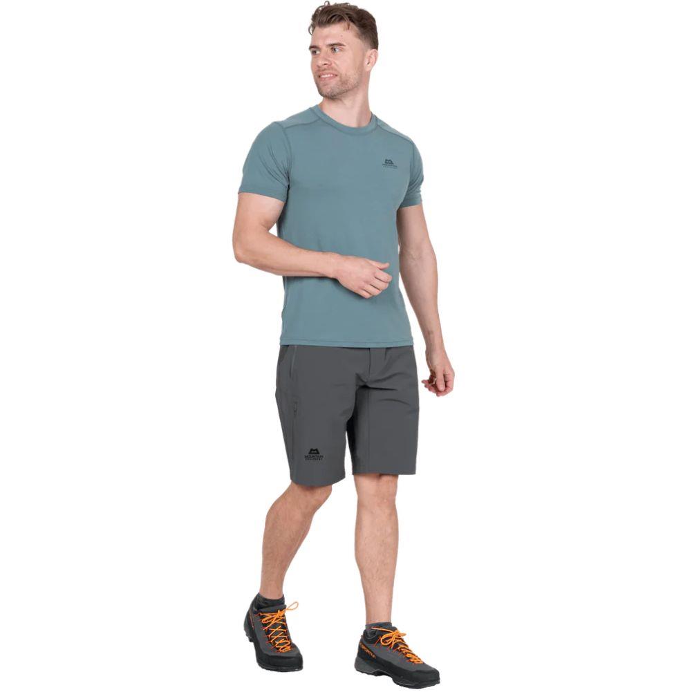 Mountain Equipment Men's Ibex Mountain Short (Anvil Grey) walking