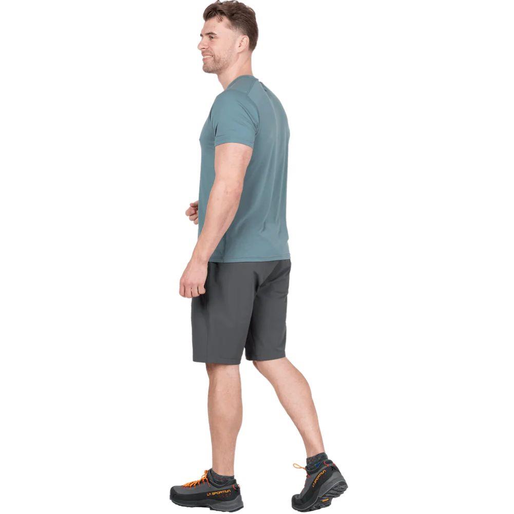 Mountain Equipment Men's Ibex Mountain Short (Anvil Grey) bacl legs