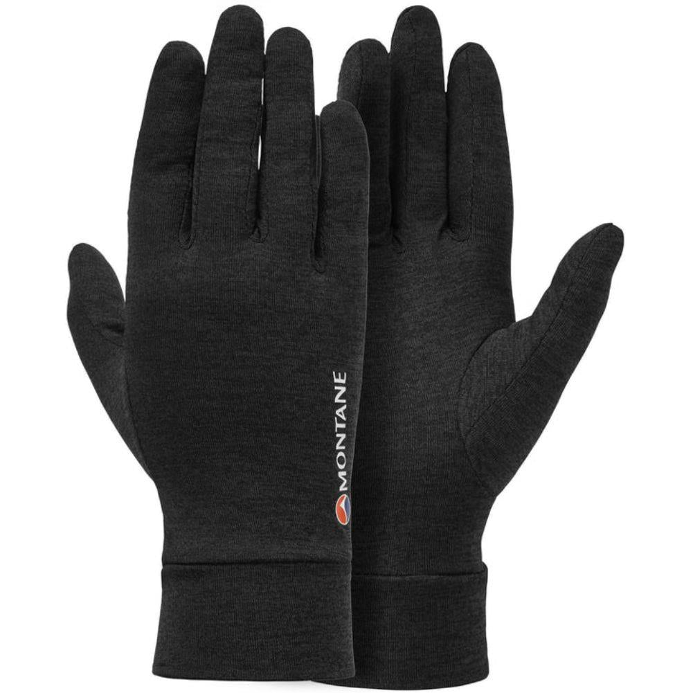 Montane Women's Dart Lightweight Liner Gloves (Black) twins
