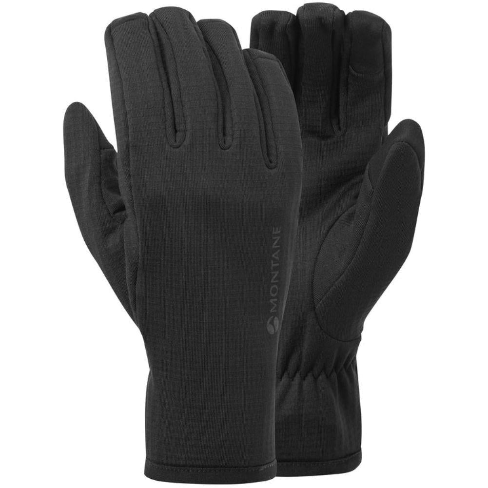 Montane Protium Stretch Fleece Gloves (Black)  pair