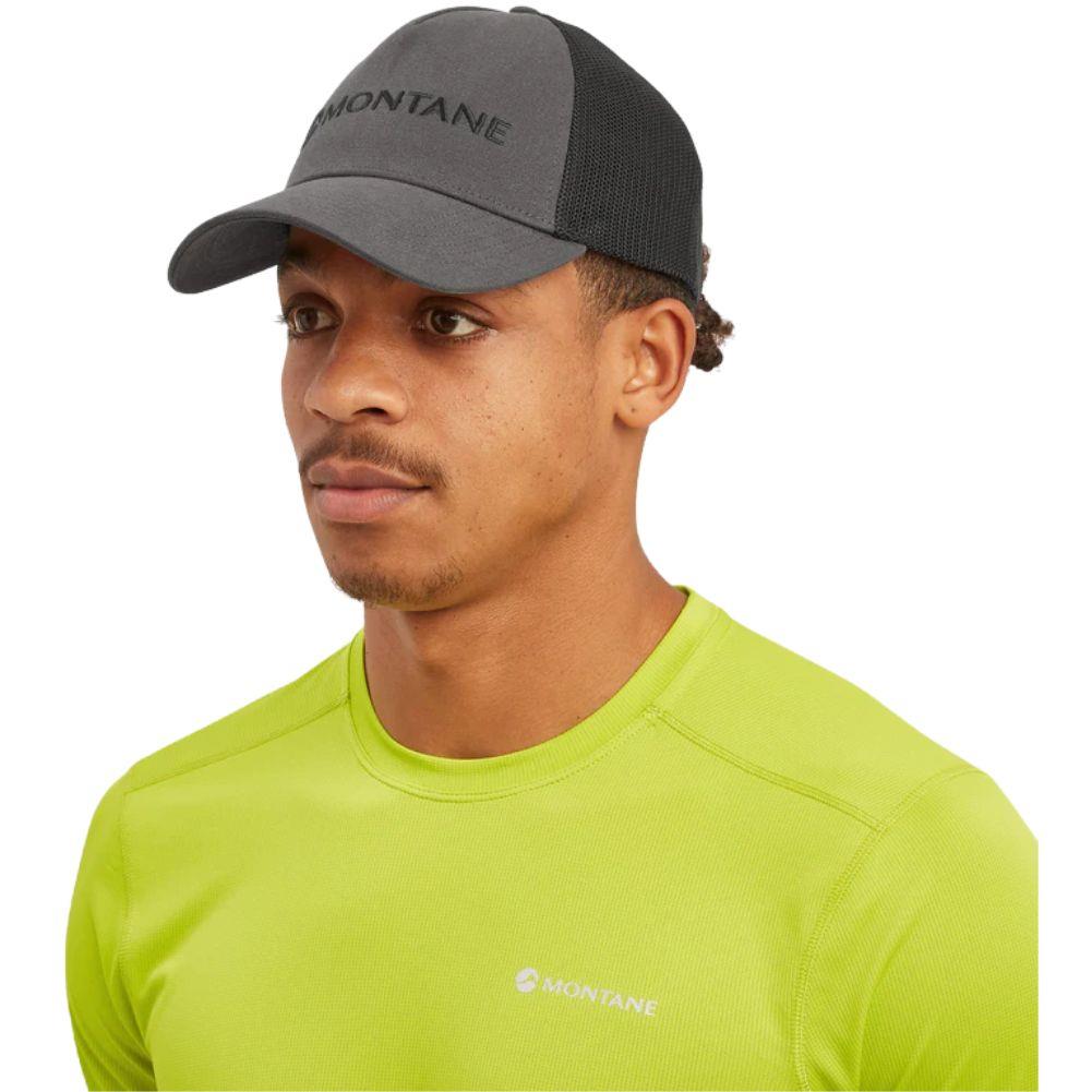 Montane Basecamp Mono Cap (Midnight Grey) angle