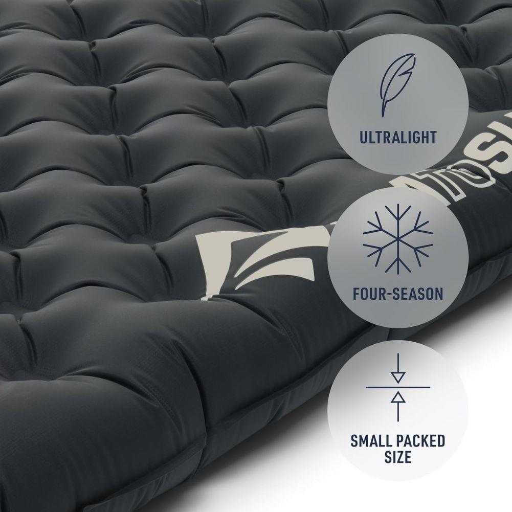 Sea To Summit Ether Light XR PRO Insulated Air Sleeping Mat - Regular (Black)