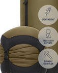 Sea To Summits Lightweight Compression Sack - 13L (Olive Green) stuff