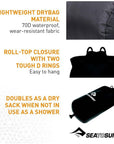 Sea To Summit 10L Pocket Shower (Black) material