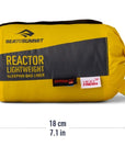 Sea To Summit Reactor Lightweight Sleeping Bag  Liner - Regular (Pewter) package