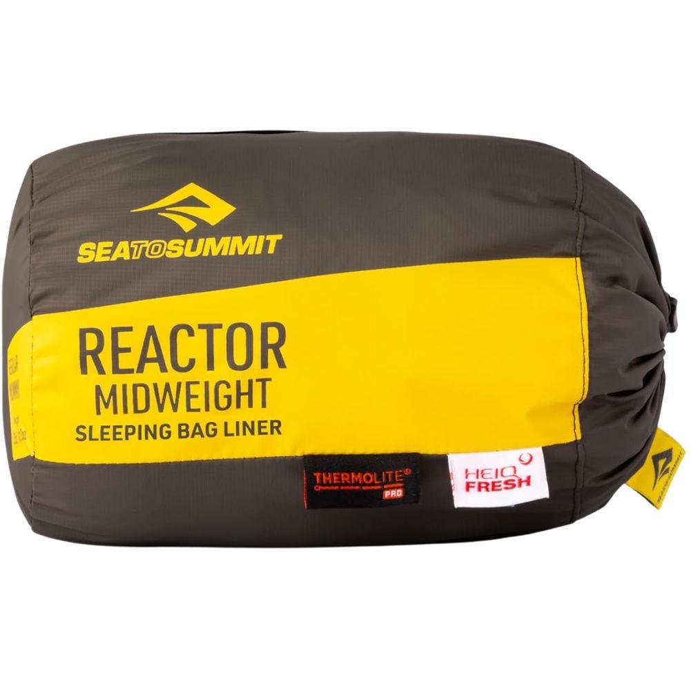 Sea to Summit Reactor Midweight Sleeping Bag Liner - Regular (Beluga) pag