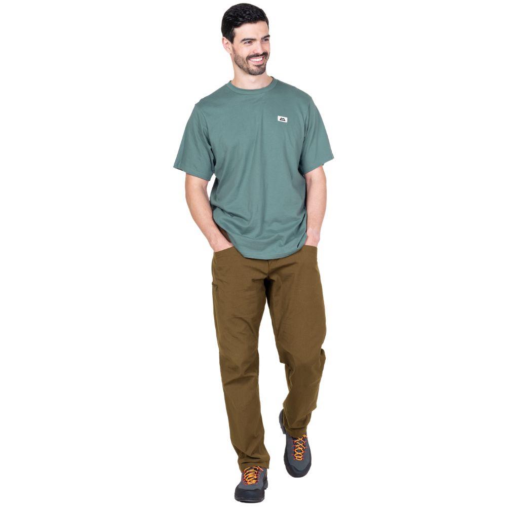 Mountain Equipment Men's Podus Tee (Goblin Blue) pose