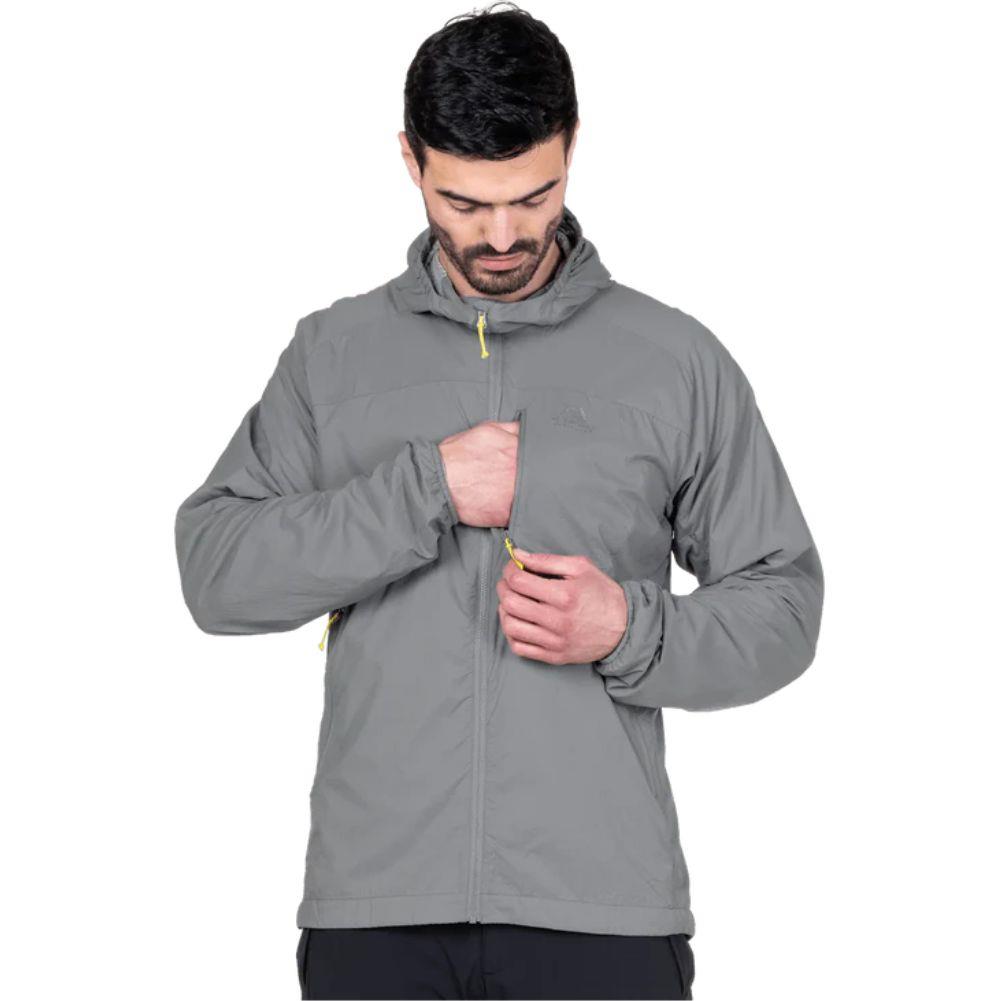 Mountain Equipment Men's Aerotherm Hooded Jacket (Tufa) inner pocklet