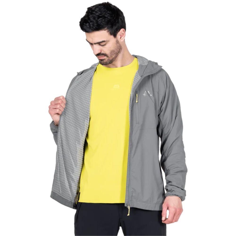 Mountain Equipment Men's Aerotherm Hooded Jacket (Tufa) inner