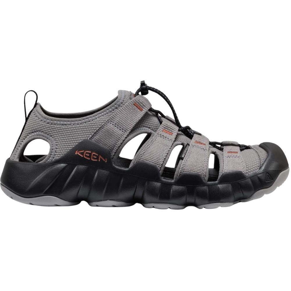 Keen Men's Hyperport H2 Sandal (Steel Grey/Burnt Brick)