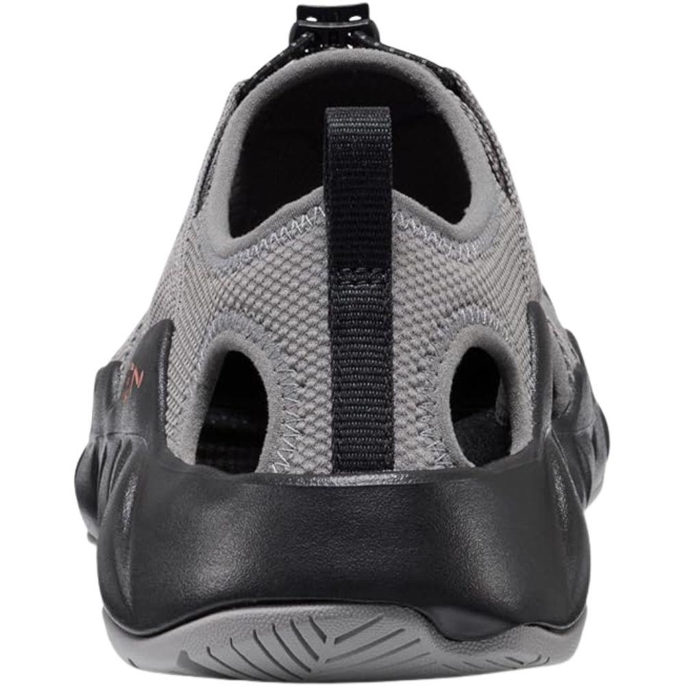 Keen Men's Hyperport H2 Sandal (Steel Grey/Burnt Brick) back