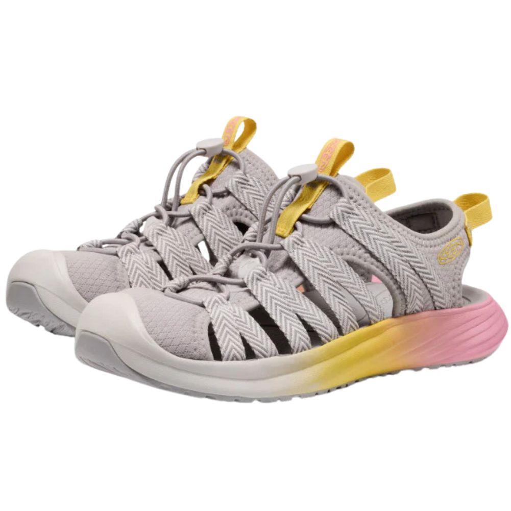 Keen Women's Whisper Lite Sandal (Alloy/Orchid Smoke) pair