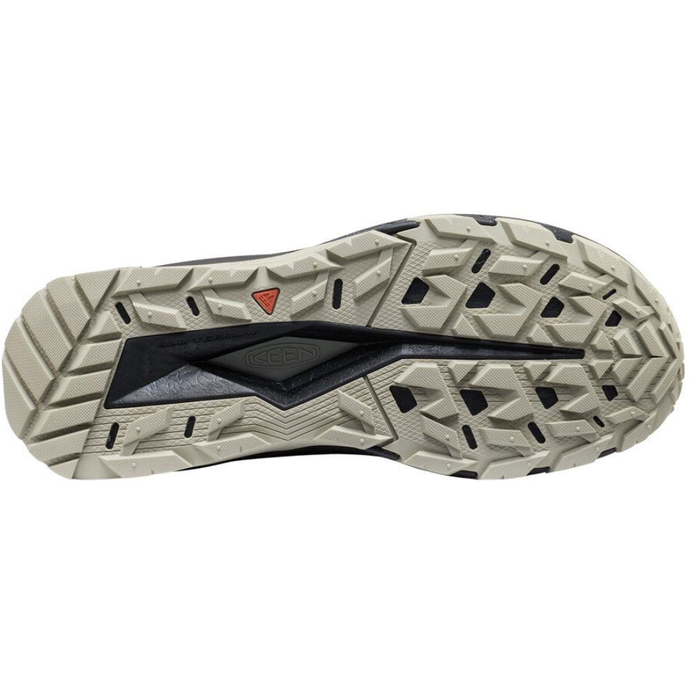 Keen Men's Targhee Apex Waterproof Hiking Shoe (Black/Abbey Stone) sole