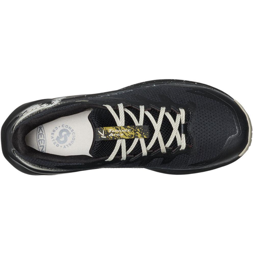 Keen Men's Targhee Apex Waterproof Hiking Shoe (Black/Abbey Stone) top