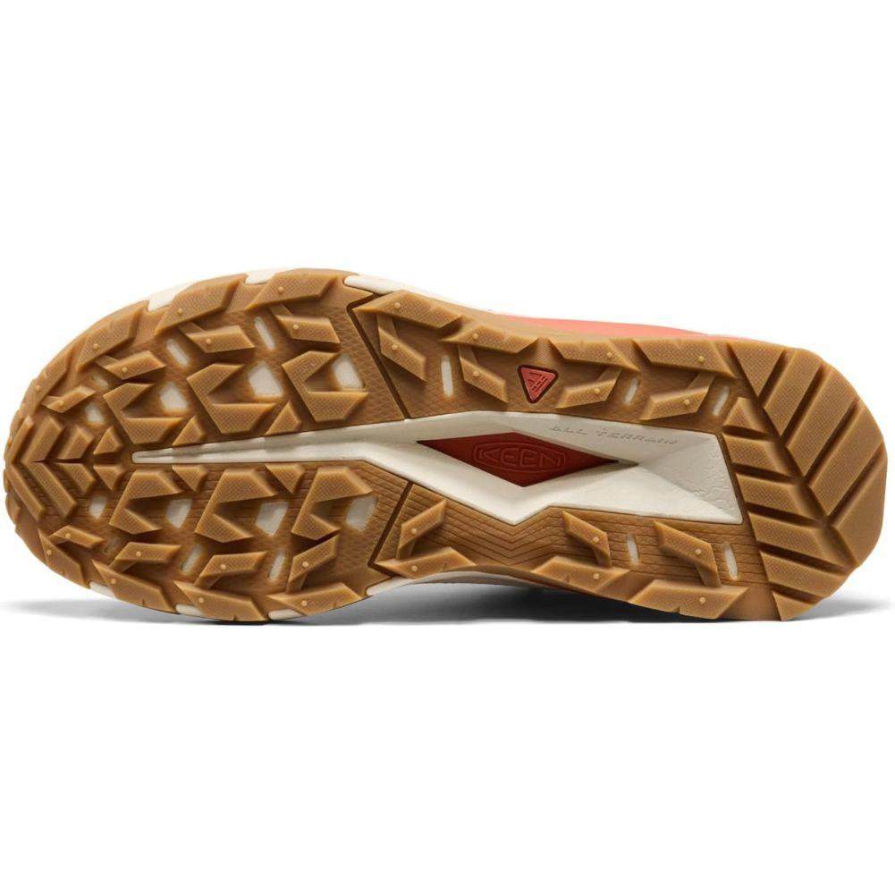 Keen Women's Targhee Apex Waterproof Hiking Boot (Fig/Burnt Brick) sole