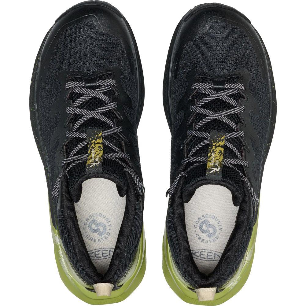 Keen Men's Targhee Apex Waterproof Hiking Boot (Black/Golden Cypress) top