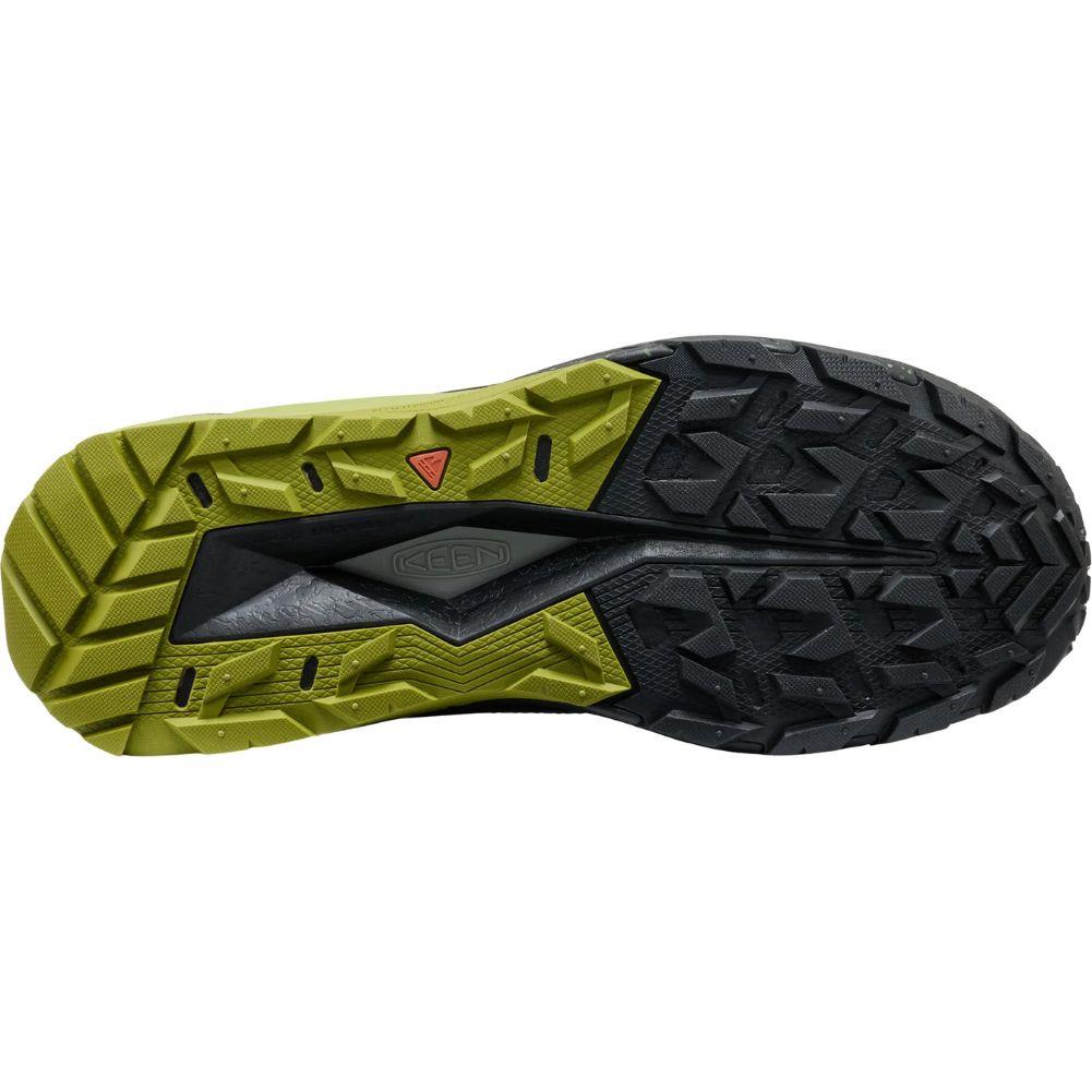 Keen Men's Targhee Apex Waterproof Hiking Boot (Black/Golden Cypress) sole