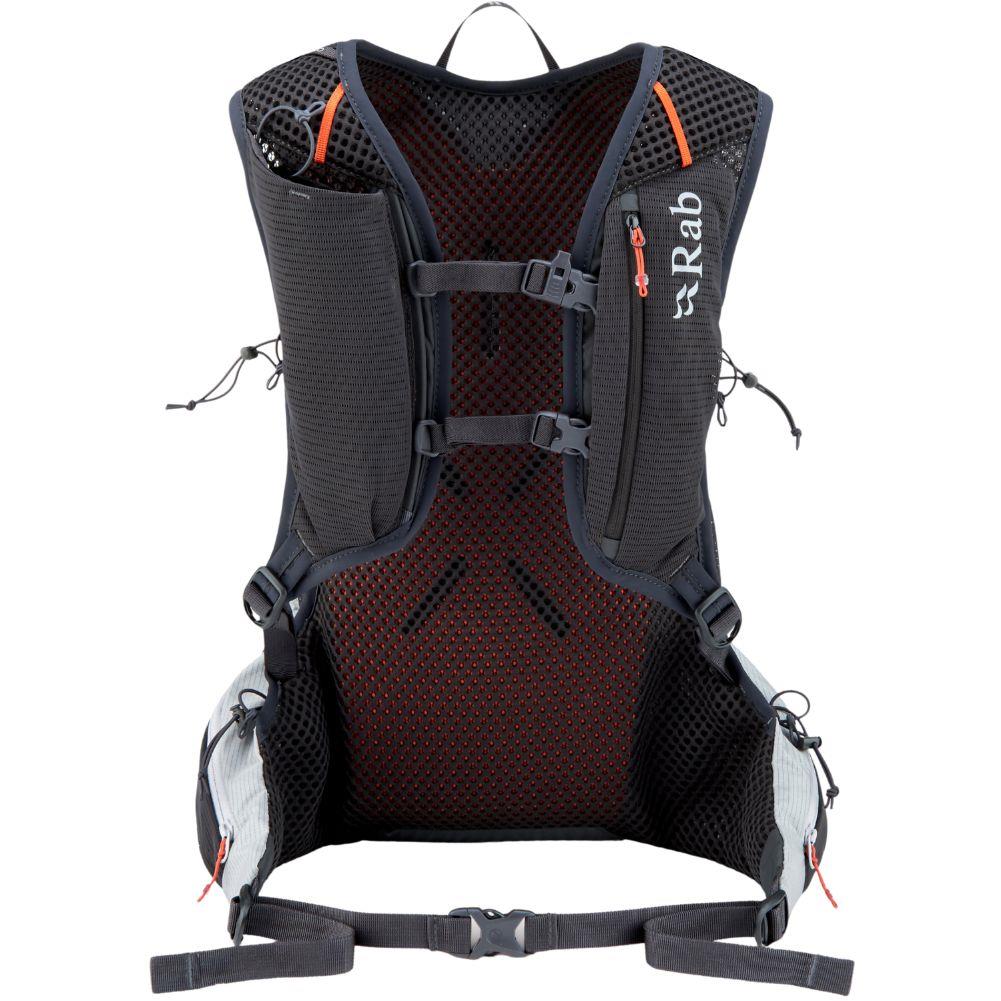 Rab Nitron 18L Lightweight Pack (Dark Pewter/Anthracite) back