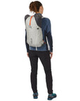 Rab Latok 20L Mountain Pack (Pewter/Graphene) pose back