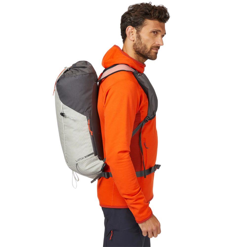 Rab Latok 20L Mountain Pack (Pewter/Graphene) side