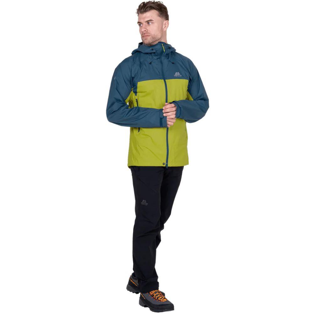 Mountain Equipment Men's Raintower Jacket (Vine/Majolica) pther pose