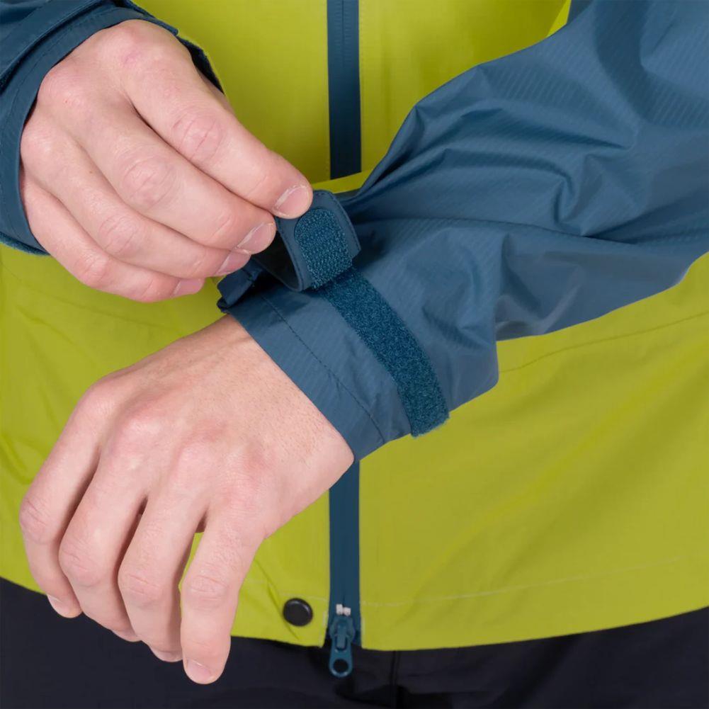 Mountain Equipment Men's Raintower Jacket (Vine/Majolica) straps