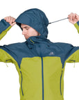 Mountain Equipment Men's Raintower Jacket (Vine/Majolica) Hood