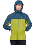 Mountain Equipment Men's Raintower Jacket (Vine/Majolica) Full
